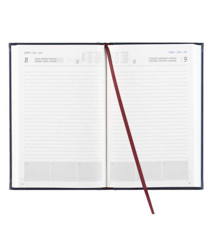 Eurotop: Standaard bureau agenda bruin 4 552240 Agenda Euromax sabana Bruin inside